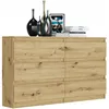 Komoda 140 cm 6 zásuvek skříňka FRAMIRE R-140 artisan Náhled obrázku produktu 4