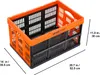VEVOR Lot de 3 boîtes pliantes professionnelles 45L en PP Voir les images du produit 9
