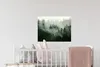 MuchoWow® Wandtattoo Wandsticker Wandaufkleber Wald - Nebel Produktbild-Vorschau 5