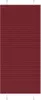 vidaXL Plissé Bordeaux rouge 95x200 cm Largeur du tissu Voir les images du produit 8