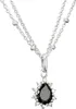 Thomas Sabo Halskette True Romance Schwarz Zirkon Silber Produktbild-Vorschau 1