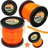 Faden Trimmerfaden 100m Sternform 2,4mm fwr Motorsense Produktbild-Vorschau 1