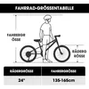 HILAND Climber 24 Zoll Kinderfahrrad Mountainbike mit Produktbild-Vorschau 4