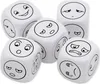 TimeTEX Würfel-Set Emotionen "6 Gesichter", 5-tlg. Produktbild-Vorschau 1