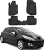 2006-2014 Peugeot 207 tappetini TPE nero 4 pz Anteprima dell’immagine prodotto 1
