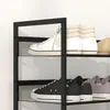 HOMCOM Schuhregal Schuhständer mit 5 Ebenen Schuhablage für Produktbild-Vorschau 9