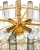 BELIANI Lustr mosazný kov sklo ⌀ 48 cm závěsná lampa Náhled obrázku produktu 7