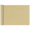 vidaXL Pare-vue pour balcon Toile Oxford 75x400 cm Beige Voir les images du produit 7