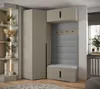 MEBLE KRYSPOL Inova 1 Möbelset Garderobe, 236,7x181,7x47cm Produktbild-Vorschau 2