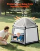 VEVOR Baby Laufgitter 150x150x106 cm, Laufstall für Produktbild-Vorschau 6
