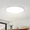 ZMH LED stropní svítidlo bílé ploché stropní svítidlo 22 cm Náhled obrázku produktu 1