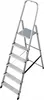 KRAUSE Stehleiter CORDA silber 6 Stufen, H: 195,0 cm Produktbild-Vorschau 4
