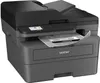 A Brother DCP-L2660DW 3-in-1 laser multifunction printer is shown from a slight angle. Produktbild-Vorschau