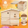 BEESI Hummelhaus groß inkl. Vorbau und Wachsmottenspere & Produktbild-Vorschau 5