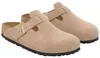 Sabots Birkenstock Boston Suede Estrecho pour Uni Voir les images du produit 1