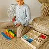 Ulanik Montessori Holzset "Rainbow Patterns" Produktbild-Vorschau 9