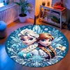 Okrúhly koberec 120cm - Zimné kráľovstvo Anny a Elsy Náhľad obrázku produktu 3