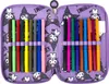 Porte-plume à trois compartiments avec accessoires Kuromi Voir les images du produit 9