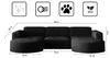 Kaiser Möbel Ecksofa Designer MODENA U STUDIO stoff Dicker Produktbild-Vorschau 6