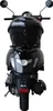 Motorroller Massimo 50ccm 45 km/h Euro 5, schwarz mit Top Produktbild-Vorschau 4