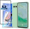 A phone case and screen protector are displayed together. Produktbild-Vorschau
