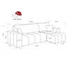 Idohome - Bubble Ecksofa OFI L Bouclé mit Schlaffunktion, Produktbild-Vorschau 6