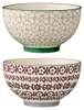 Bloomingville Karine Schüssel Ř 13,5 cm Green Steingut 2er Produktbild-Vorschau 1