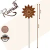 Rostikal Gartenstecker Rost Deko Blume 60 cm Beetstecker Produktbild-Vorschau 2