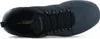 A top-down view of a black Skechers sneaker. Voir les images du produit