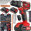 Bohrmaschine/Schrauber 20V 2X2.0Ah Bartimex Set: Bits, Produktbild-Vorschau 1