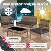 Ratanová sestava Sparta 3+1 - natur Náhled obrázku produktu 9