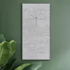 Wohnzimmer Leinwand Uhr Geräuschlos Küche 30x60 Ziegel, Produktbild-Vorschau 1