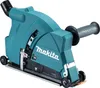 A teal and black Makita dust extraction shroud for a grinder is shown against a white background. Anteprima dell’immagine prodotto