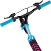 Close-up view of the handlebars and front of a blue kick scooter. Anteprima dell’immagine prodotto