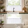1 Stück Scheibengardine Transparent Vorhang Voile Produktbild-Vorschau 5
