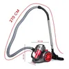 A vacuum cleaner with measurements shown. The dimensions are indicated by lines and text. Voir les images du produit