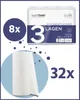 Küchentücher, 32 Rollen á 64 Blatt, 3-lagige Küchenrollen, Produktbild-Vorschau 3
