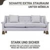 JustValue Möbelerhöher Set Braun – 8/13/20 cm – Max. 600 kg Produktbild-Vorschau 5