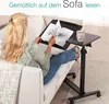 ELONEO mobiler Betttisch auf Rollen, Stehtisch Produktbild-Vorschau 6