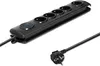 Parasurtenseur Qoltec 50269 Noir 5 prise(s) AC 230 V 1,8 m Voir les images du produit 2
