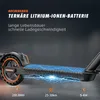 E-Scooter T6 mit Straßenzulassung(ABE), 8,5 Zoll klappbarer Produktbild-Vorschau 6