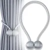 Obojok Magnes Clamp pre záclony Silver Náhľad obrázku produktu 1