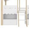 Flieks Lit superposé 90x200cm avec Led, lit d'enfant lit de Voir les images du produit 8