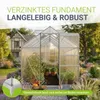 JUSKYS® Gewächshaus 7,2 m², inkl. Fundament, Produktbild-Vorschau 5