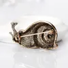 Damen-Brosche, mehrfarbig, modisch, Cartoon-Schnecke, Produktbild-Vorschau 6