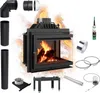 Inserto per caminetto in ghisa KRATKI SIMPLE P BS 8 kW Ø150 Anteprima dell’immagine prodotto 1