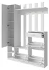 Merax Garderobenset, Wandgarderobe mit Haken, Produktbild-Vorschau 11