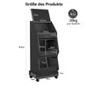 Puluomis Küchenregal Gemüsebehälter mit Rollen, Gemüsebox Produktbild-Vorschau 4