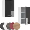 Hängeschrank Vicco Fame-Line Anthrazit Hochglanz 45 cm, Produktbild-Vorschau 5