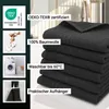 Gästehandtücher 6er Set, Baumwolle, 40x60 cm, schwarz Produktbild-Vorschau 2
